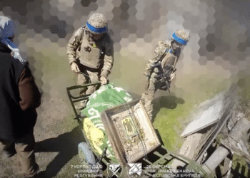 Ukrainian Troops Deploy Ground Robots in Two Separate Front-Line Evacuations of Elderly Civilians