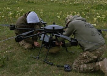 Ukrainian Vampire Drone Frees Two Captured Soldiers After Russian Troops Panic and Flee