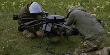 Ukrainian Vampire Drone Frees Two Captured Soldiers After Russian Troops Panic and Flee