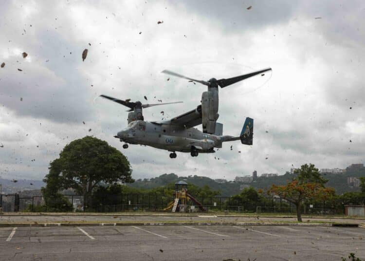 U.S. Military Launches Aid to Venezuela Following Twin Earthquakes