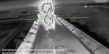 Ukrainian Special Forces Claim Destruction of Strategic Crimean Railway Bridge in Two-Phase Drone Strike