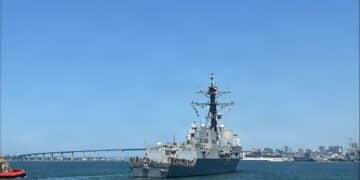 Two Destroyers Join Fleet Early With SEWIP Block 3 as Navy Eyes Carrier Rollout