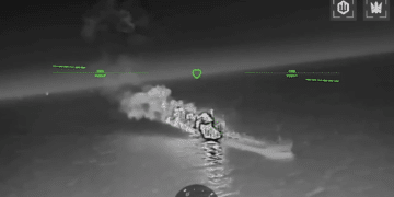 Ukrainian Drones Hit 10 Shadow Fleet Tankers in Azov in Single Day
