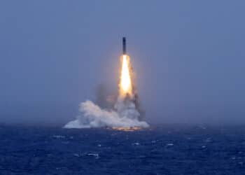 China Test Fires a Submarine Ballistic Missile Into the South Pacific