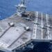 MQ-25 Stingray Demonstrator Displayed on USS Nimitz Ahead of Carrier’s 2027 Retirement