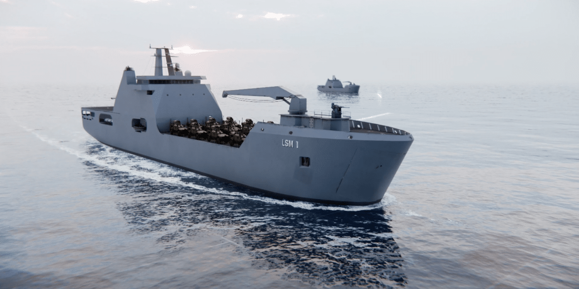Navy Puts Commercial Firm Above Defense Shipyards in $2.2B LSM Contract