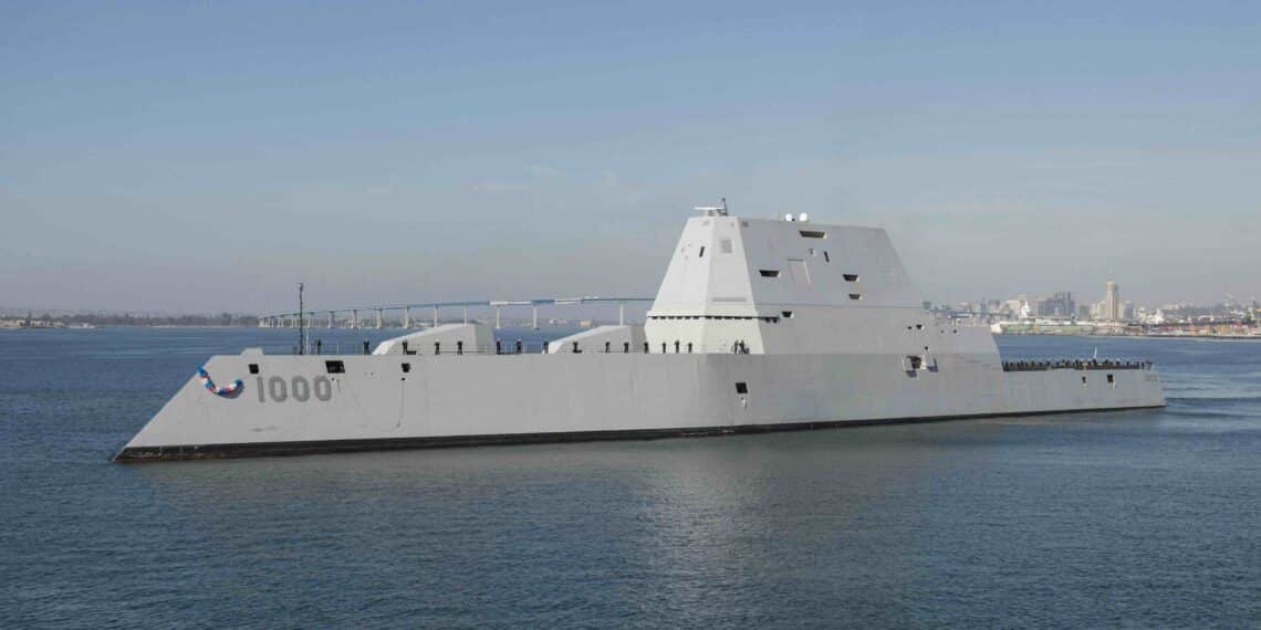 Navy’s First Hypersonic Destroyer Set to Rejoin Fleet With Empty Missile Tubes